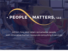Tablet Screenshot of people-mattershr.com